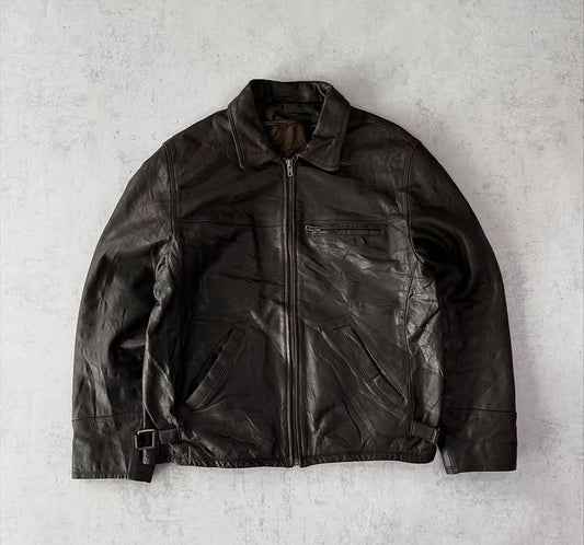 Classic Black Leather Jacket