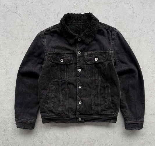Black Classic Denim Jacket